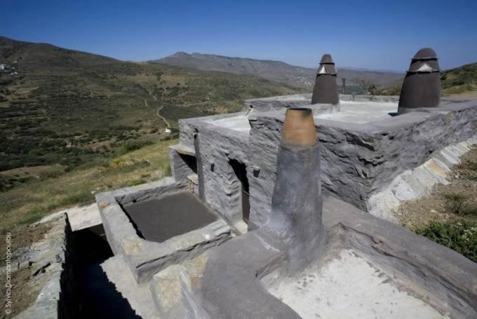 Alonaki Tinos Rental Cottage House Skaládhos Eksteriør billede